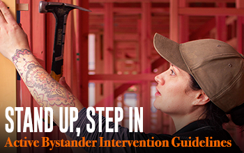Launched today: Bystander Intervention Guidelines
